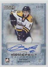 2014 ITG Heroes and Prospects Prospect Blue 68/80 Anthony Beauvillier Auto 12jy