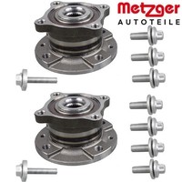 2X Radlagersatz Metzger WM2206 2 Radlager Satz Links Rechts Hinterachse