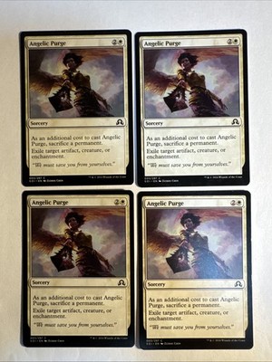 4x Mtg Shadows Over Innistrad Angelic Purge NM Magic The Gathering
