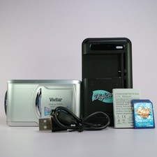 Vivitar Digital Camera Vivicam 5105s 5.0MP Silver Tested