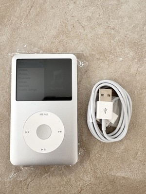 Apple iPod Classic 6th Generation 120gb Silver Grade C -read