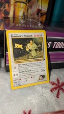 Giovanni's Meowth 43/132 Gym Challenge Regular Free ship on eBay