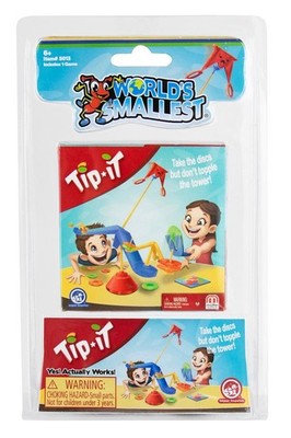 World s Smallest Tip It Game
