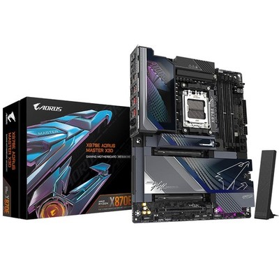 Gigabyte X870E AORUS MASTER X3D AM5 DDR5 ATX Motherboard GX870EAORUSMASTERX3D
