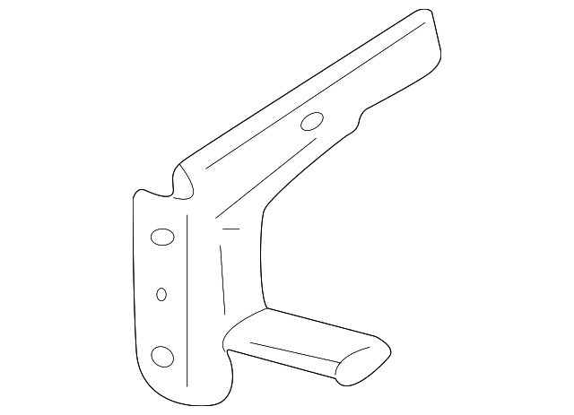 Genuine GM Left Headlamp Bracket 10288607 Driver Side Replacement
