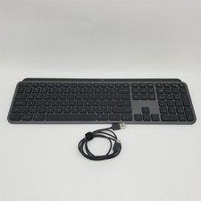 Logitech MX Keys Illuminated Wireless Keyboard/Graphite 920-009294  NO DONLGE 