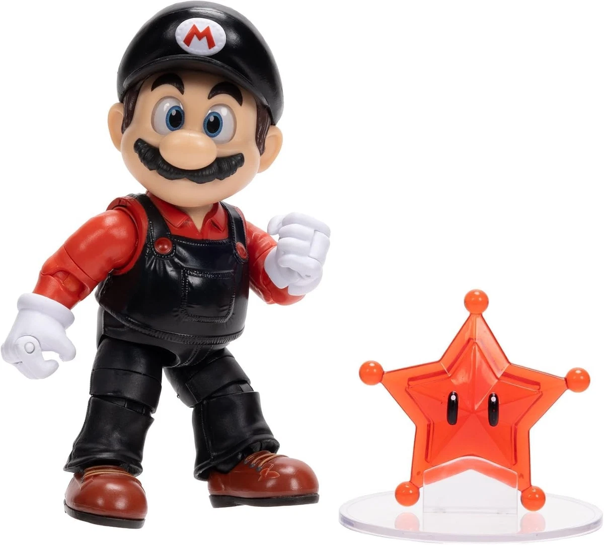 Super Mario The Galaxy Movie Flying Mario 5" Flying Mario 5" Figurine with Red