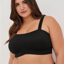 Torrid Curve Unlined Microfiber Straight Neck Bralette size 2X