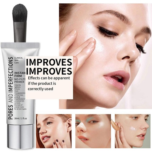 Set crema rassodante ad azione rapida crema rassodante e lifting antirughe 30 ml + pennello 2025 - Foto 2 di 10