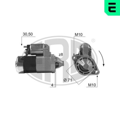 Anlasser Starter ERA 220481A für STAR SPACE CARISMA MITSUBISHI 12V 16V DG1A DA1A