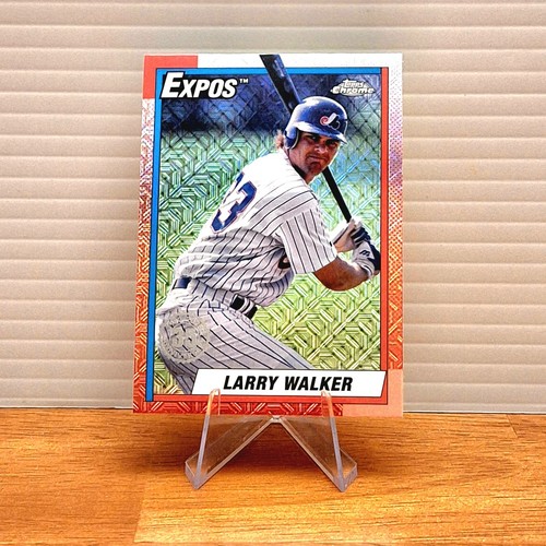 Larry Walker 2025 Topps Series One 1990 Silver Pack Mojo #T90C-72 Montreal Expos - Bild 5 von 10