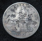 1874-S Trade Dollar * Chop Marks * 5316