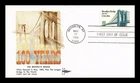 DR JIM STAMPS US BROOKLYN BRIDGE CENTENNIAL FDC GILL CRAFT CACHET COVER