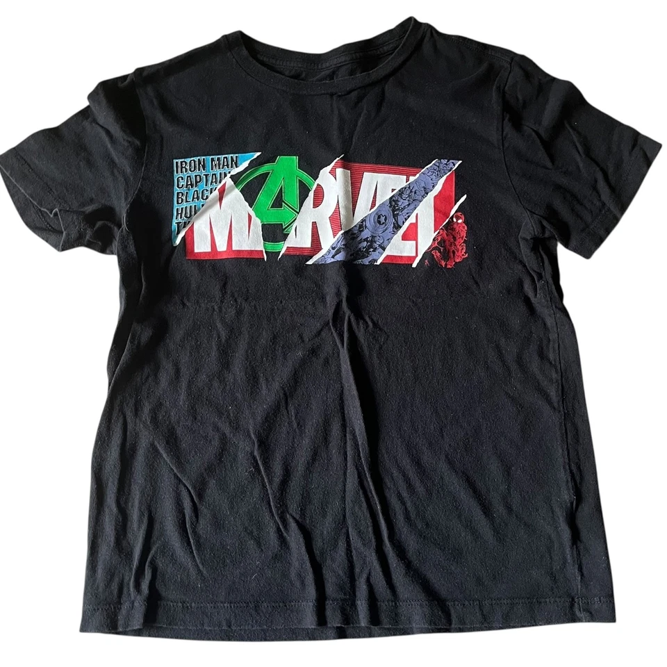 Kids Marvel DC Comics Spiderman Superman T-Shirt Bundle Boys Size L/XL - Image 3 of 4