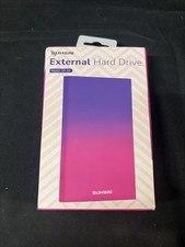 Suhsai External Hard Drive Silver Color 500GB Sealed Box