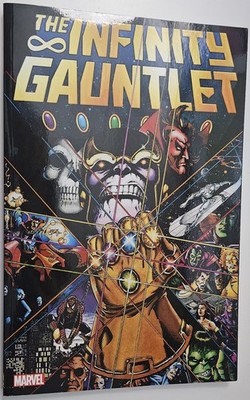 The Infinity Gauntlet Jim Starlin Marvel Graphic Novel ISBN 9780785156598