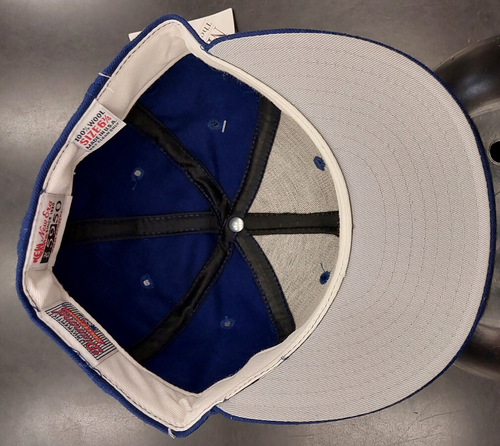 Phildelphia Phillies Blue Alternate New Era 5950 Fitted Hat 2D Logo - Picture 5 of 5