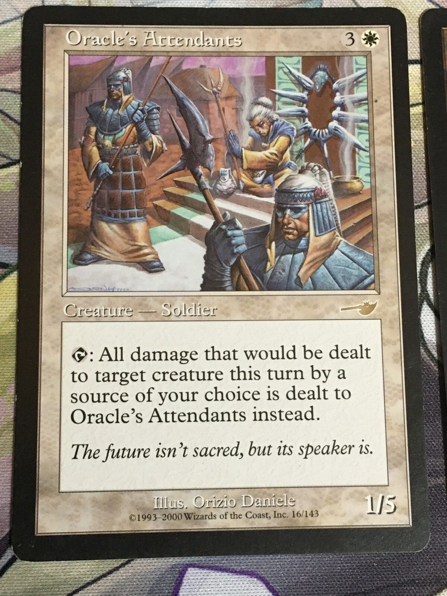 C4945 MAGIC GATHERING MTG NEMESIS ORACLES ATTENDANTS EYE OF