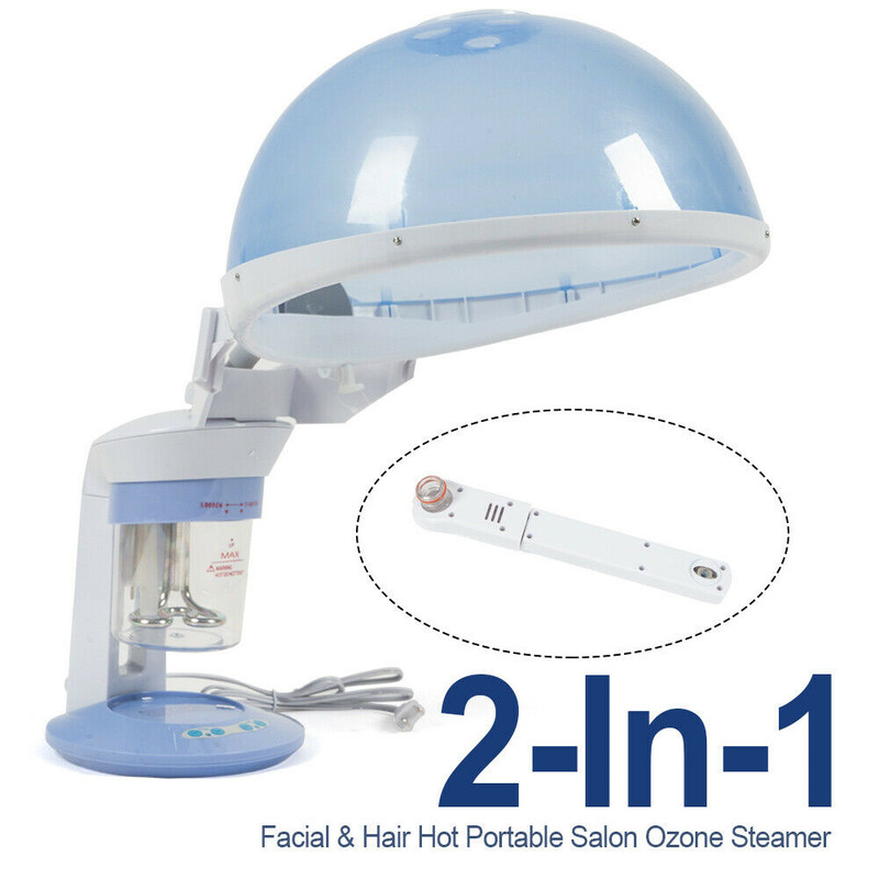 2 in 1 Personal Women Hair & Facial Steamer Professional Hair Hot Steamer