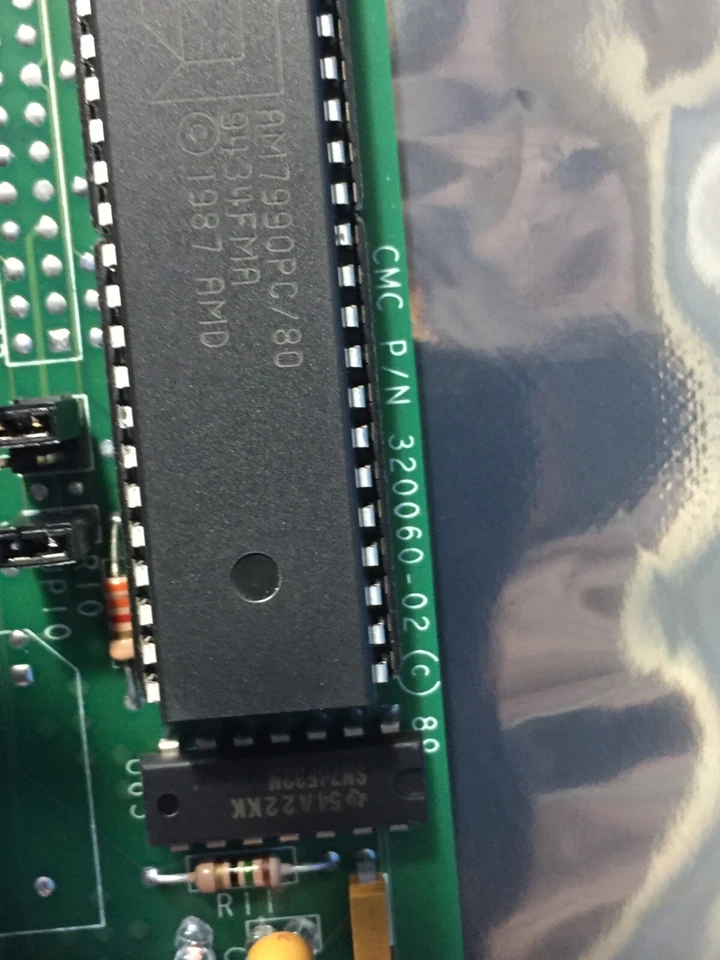 Meret Optical / Osicom / CMC CMC-653 Ethernet Card 100662-20 REV C - Image 3 of 4