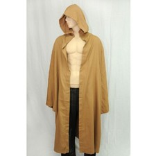 LIGHT BROWN ROBE Jedi Cloak Obi Anakin Costume halloween party props