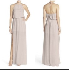 Show Me Your Mumu Heather Halter Dress Show Me The Ring Crisp Size Medium