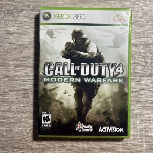 Call of Duty 4: Modern Warfare (Microsoft Xbox 360, 2007) Complete Mint Disc! - Picture 1 of 4