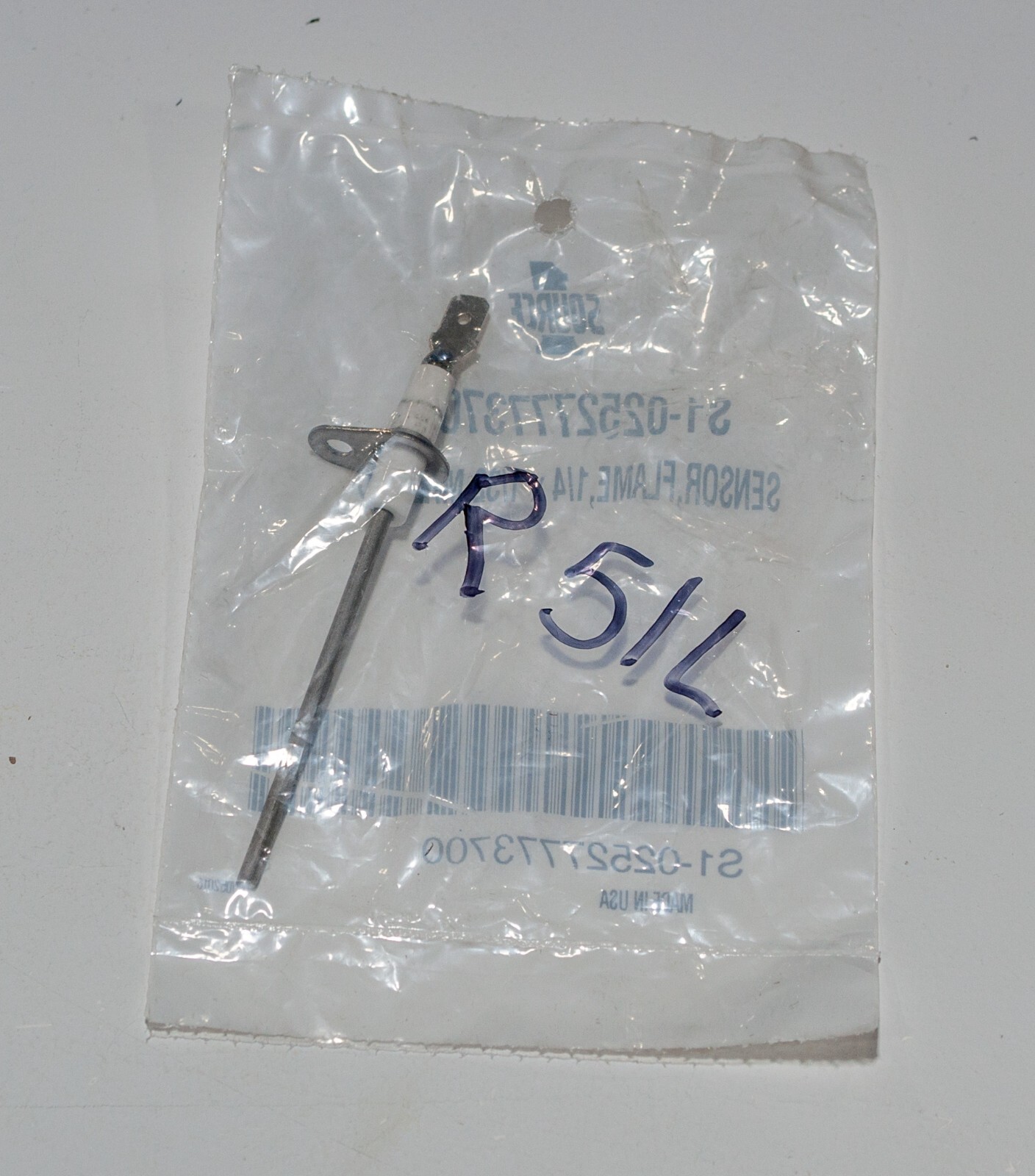 Source One 02527773700 Flame Sensor 1/4"x1/32"