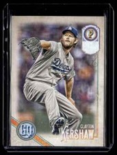 2018 Topps Gypsy Queen Missing Team Name Var. Clayton Kershaw Los Angeles