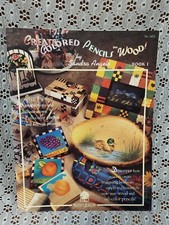 Create Colored Pencils Sandra Angelo Craft Book 1 Wood Walnut Hollow 1452