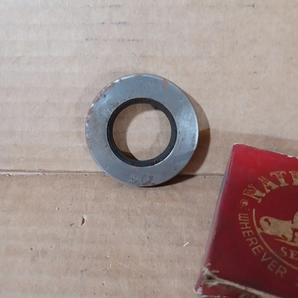 NOS 1936 - 1948 CHRYSLER DODGE DESOTO PLYMOUTH Mopar REAR AXLE SEAL (INNER) 5983 - Image 3 of 4