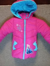 Disney Frozen Girls 2T Graceful Regal Powerful Jacket With Hood Lined.T9d