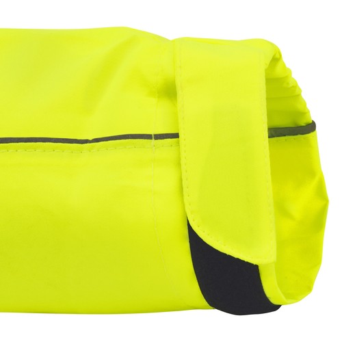 Ettore Mens Cycling Jacket Waterproof Breathable High Vis Yellow