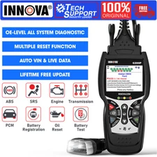 INNOVA 6200P All System OBD2 Scanner ABS SRS TCM Code Reader Battery Registratio