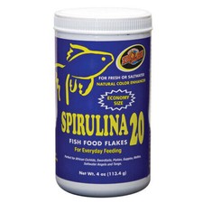 RA Spirulina 20 Fish Food Flakes - 4 oz