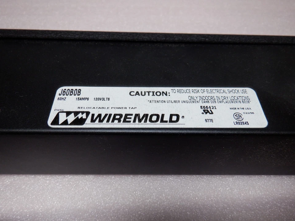 WIREMOLD J60B0B RELOCATABLE POWER TAP - Image 4 of 4