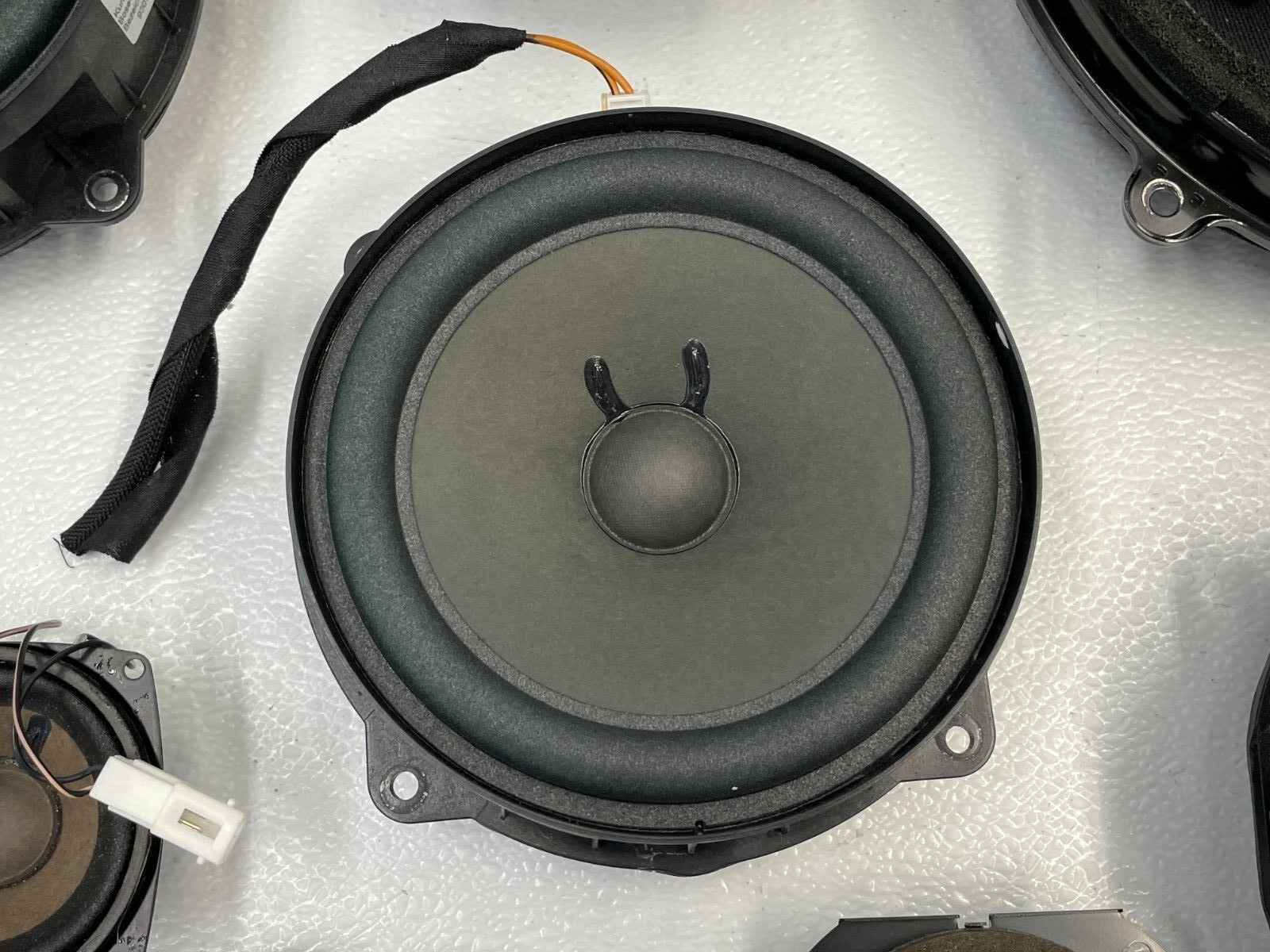 2013 2014 Maserati Granturismo M145 Subwoofer Door Tweeter Speaker Set 1458 OEM