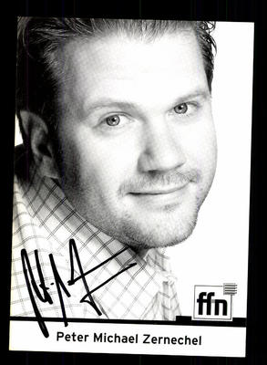 Peter Michael Zernechel Autograph Card Original Signed # BC 82317