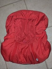 Cozy Cover Infant Car Seat Cover Melon Color Fur Lined Blanket