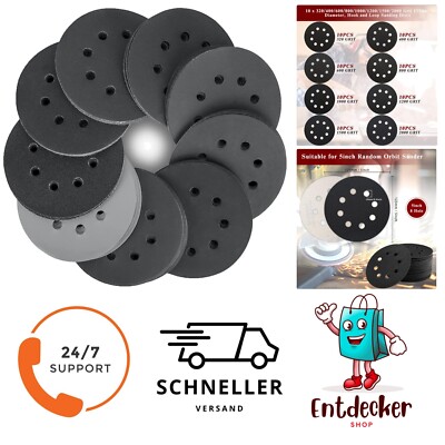 Schleifpapier  Klett Exzenterschleifer, Körnung 320-2000 80 Stück 125mm