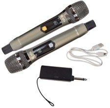 Qtx J-mic Dual Uhf Handheld Microphone System