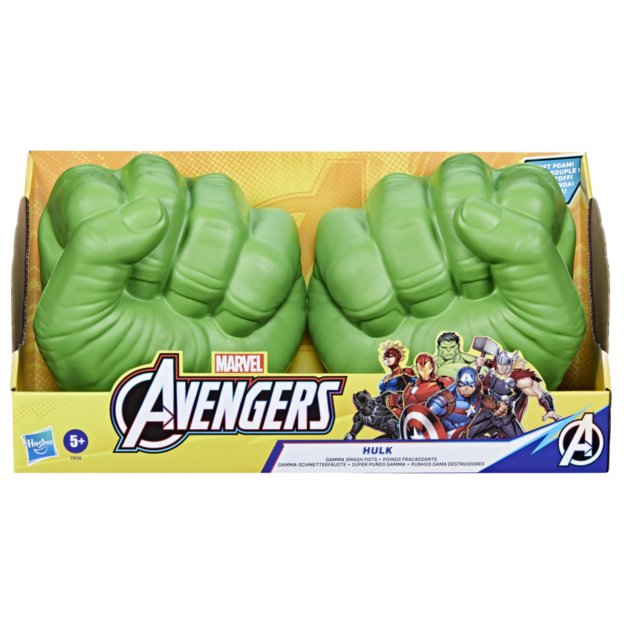 Marvel Avengers Hulk Gamma Smash Fists, Role Play Toy, Super Hero Kids 5+
