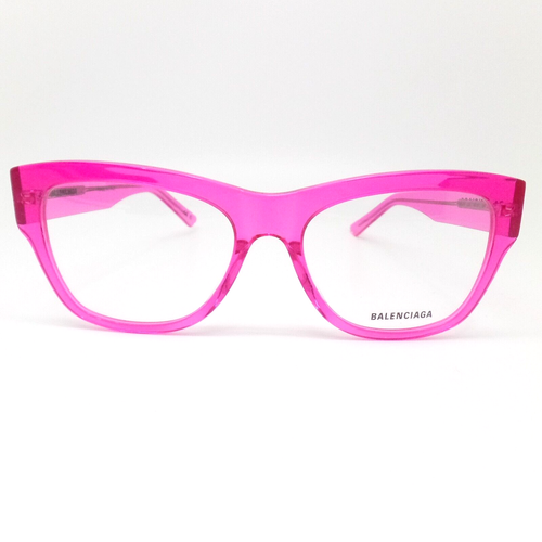 Balenciaga BB0309O 004 transparent Fuchsia 54 mm Brillengestell neu authentisch - Bild 2 von 5