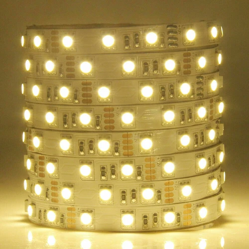 5m LED Stripe 12V Dimmbar RGB RGBW warm kaltweiβ Streifen 5050SMD Lichtleiste - Bild 7 von 20