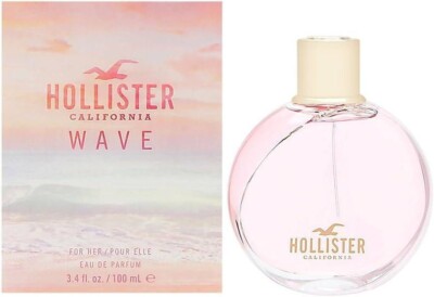 HOLLISTER WAVE オードパルファム EDP 100ml Hollister Wave 3.4 FL OZ /100 ml EDP Perfume Women New In Box