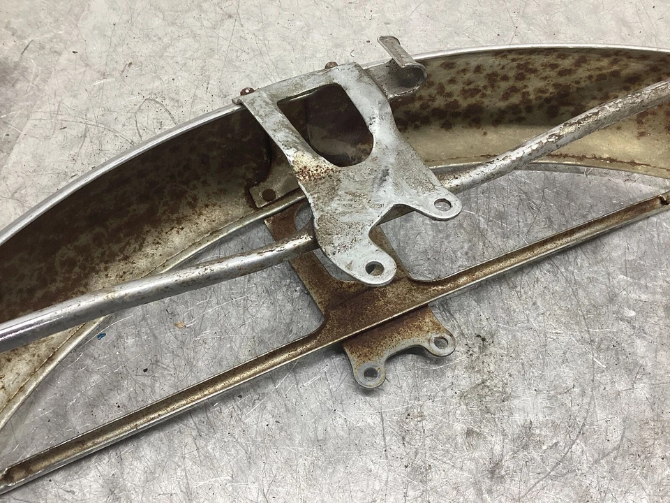 Honda CB125S 1975 OEM RUEDA DELANTERA GUARDABARROS CAPÓ CARENADO Foto 4 de 4