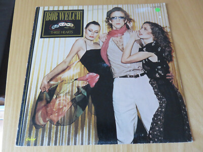Bob Welch - Three hearts - orig. LP von 79 - OIS mit Texten 