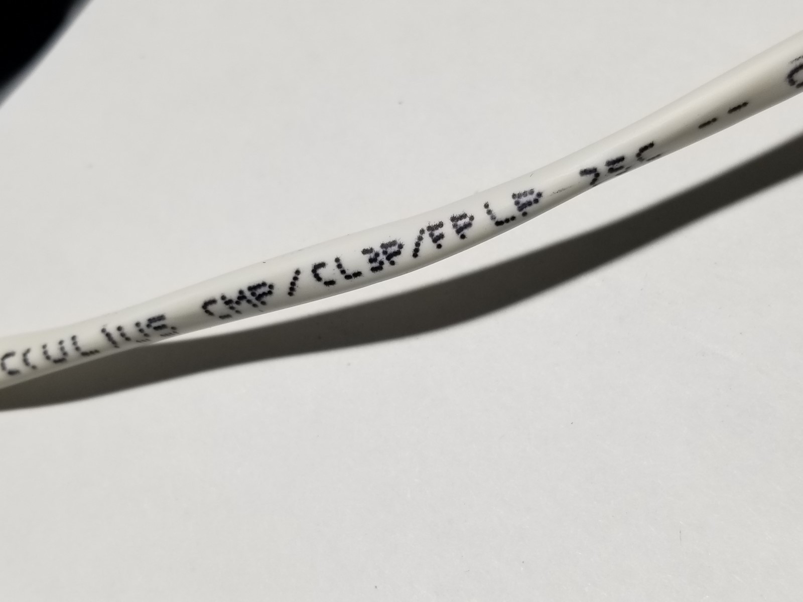 Câble De Communication/Alarme Southwire/Tappan 18/8C - Cuivre Toronné, Gaine Grise, CMR - Longueur 50 Pieds (15m)