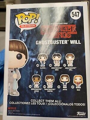 Funko POP! Television - Stranger Things (S2) - Ghostbuster Will (547)