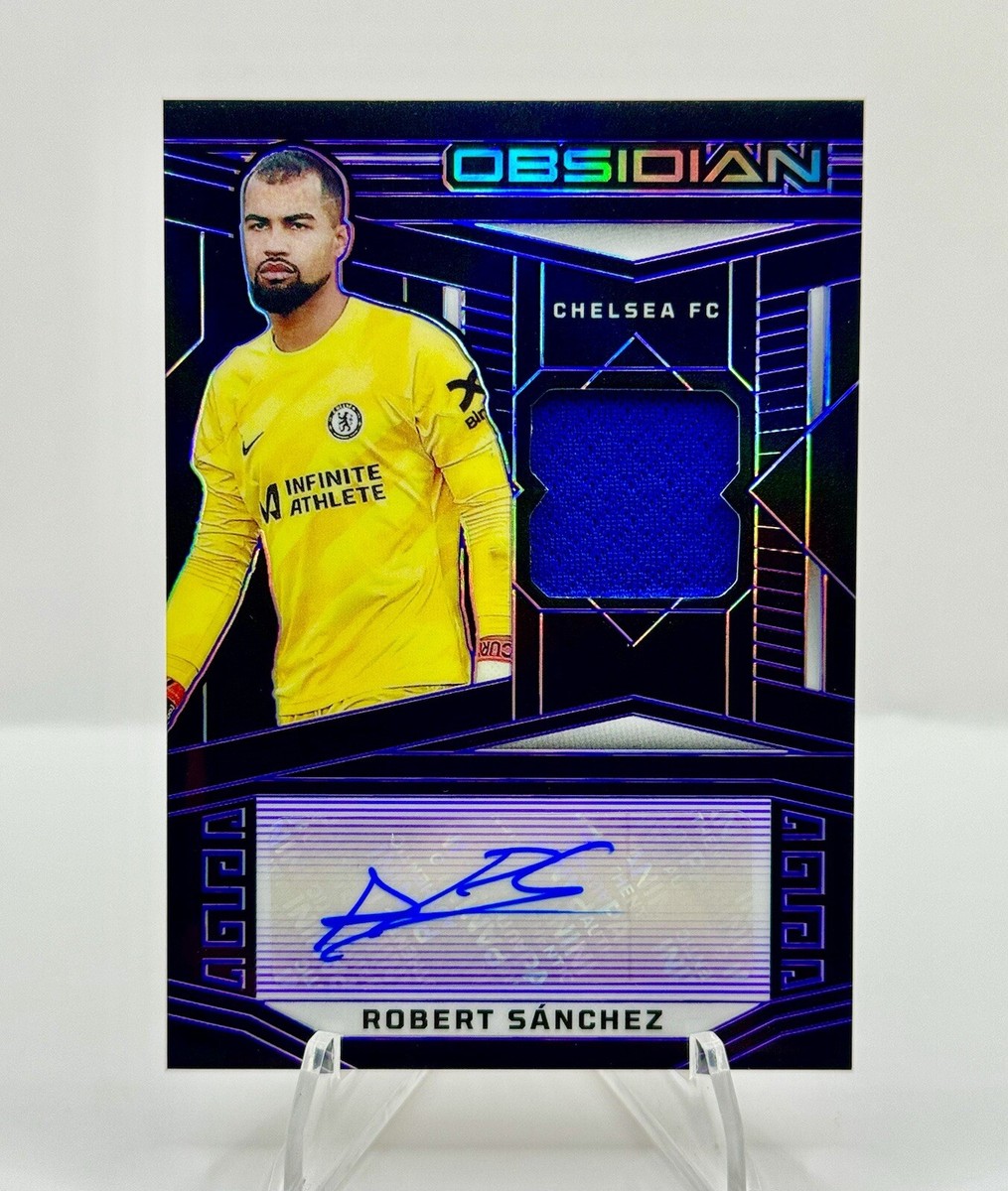 2023-24 Panini Obsidian ROBERT SANCHEZ Purple Jersey Patch